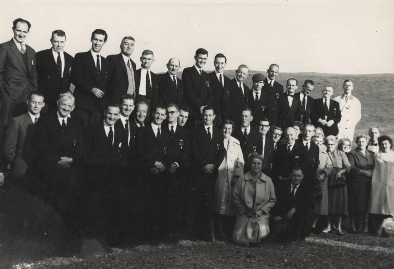 (07) Choir visiting the Rhondda early 60's. Recognise anyone 16179826_1371707269517087_4284793810564104578_o